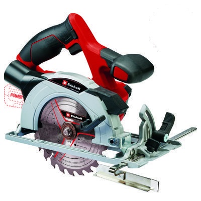 Einhell TE-CS 18/150 Li - Solo, Sierra Circolare 15 cm, 4200 Giri/min, Struttura Robusta e Affidabile