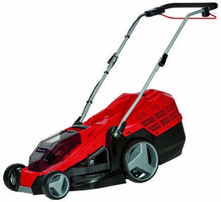 Einhell GE-CM 36/43 Li M-Solo Tagliaerba a Batteria Power X-Change 36V, 43cm, Raccolta 63L, Fino a 600m², Senza Batteria e Caricabatteria