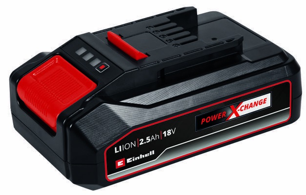 Einhell Batteria agli Ioni di Litio Power X-Change 18V 2,5Ah - Compatibile con Utensili Elettrici e Macchine da Giardino