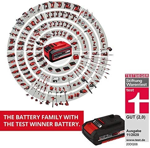 Einhell TE-CD 18/40 Li BL - Trapano avvitatore a batteria Power X-Change, 18 V, 40 Nm, motore brushless, elettronica di velocità