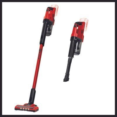 Einhell TE-SV 18 Li-Solo Aspirapolvere a bastone 2 in 1 Batteria 18V Senza sacchetto Ciclonico 0,6L Nero/Rosso