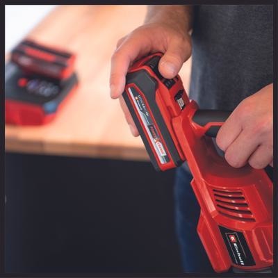 Einhell TE-SV 18 Li-Solo Aspirapolvere a bastone 2 in 1 Batteria 18V Senza sacchetto Ciclonico 0,6L Nero/Rosso