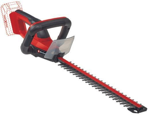 Einhell GC-CH 18/40 Li Solo - Tagliasiepi a batteria Power X-Change (18 V, 40 cm lunghezza di taglio, 13 mm distanza tra i denti, maniglia ergonomica, senza batteria)