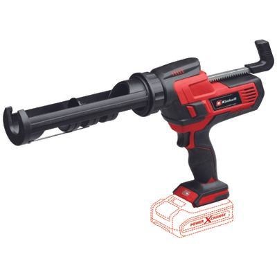 Einhell TE-SG 18/10 Li-Solo - Pistola a cartuccia a batteria 18V Power X-Change con luce LED e forza di espulsione fino a 2000 N