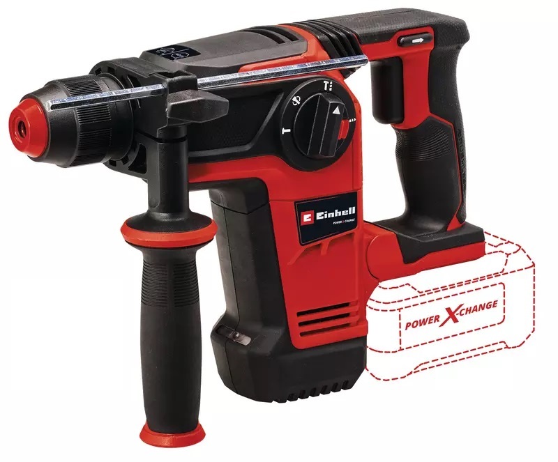 Einhell TP-HD 18/26 Li BL-Solo - Tassellatore a batteria 18V Brushless, 2,6 J, SDS-plus, 4 Funzioni, Valigetta Inclusa