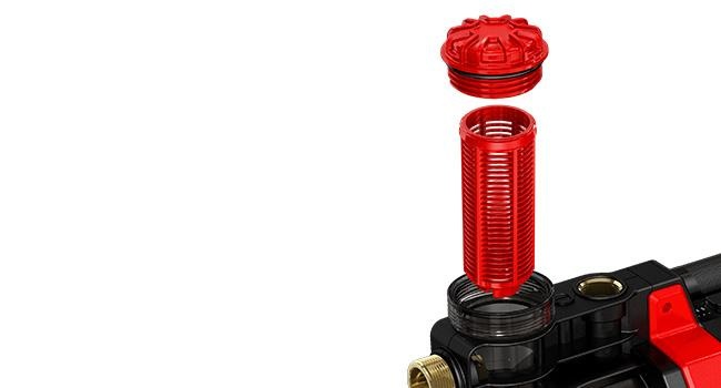 Einhell AQUINNA 18/30 F Pompa di irrigazione a LED Power X-Change - 18 V, portata max. 3.000 L/h, doppia autonomia, modalità ECO/BOOST, prefiltro