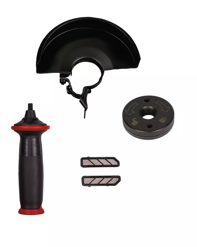 Einhell TP-AG 18/125 CE Q Li - Smerigliatrice Angolare a Batteria 18V, Ø 125 mm, Profondità Taglio 33 mm, Motore Brushless, Elettronica Costante, Peso 1,7 kg