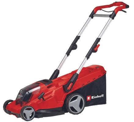 Einhell RASARRO 36/40 - Tagliaerba a batteria Brushless 36V, 40 cm, fino a 500 m², con 2x4Ah e cesto da 50L