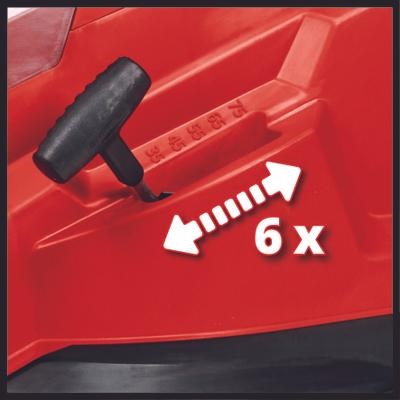 Einhell RASARRO 36/40 - Tagliaerba a batteria Brushless 36V, 40 cm, fino a 500 m², con 2x4Ah e cesto da 50L
