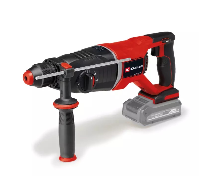 Einhell Professional Tassellatore a Batteria TP-HD 18/26 Li BL-Solo - 18 V, Brushless, 2,6 J, SDS-plus, Percussione Pneumatica, Maniglia a D, Valigetta