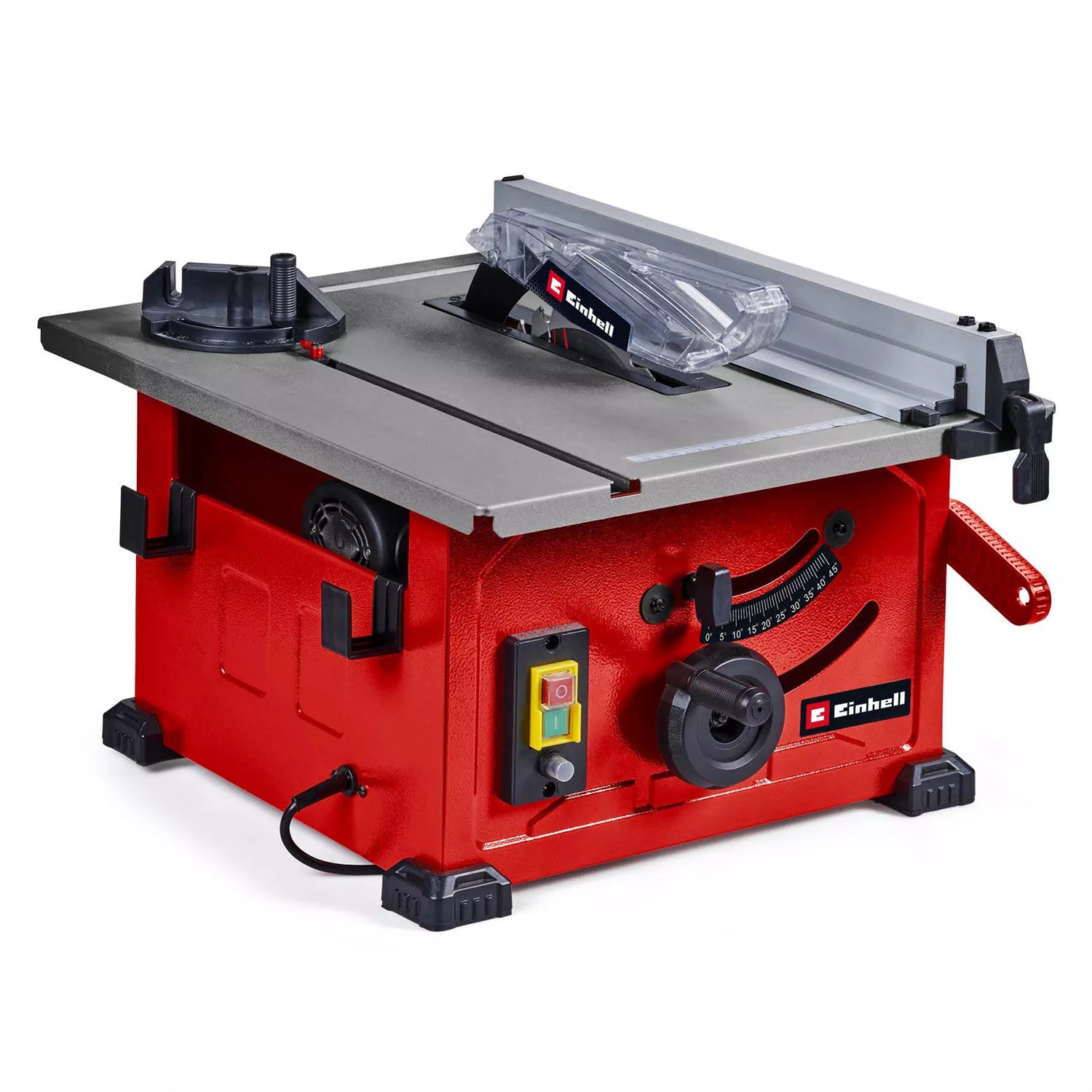 Einhell Sega Circolare da Banco TC-TS 8 - 1200 Watt, Lama Ø 210 mm, Altezza di Taglio 45 mm, Guida Angolare e Battuta Parallela