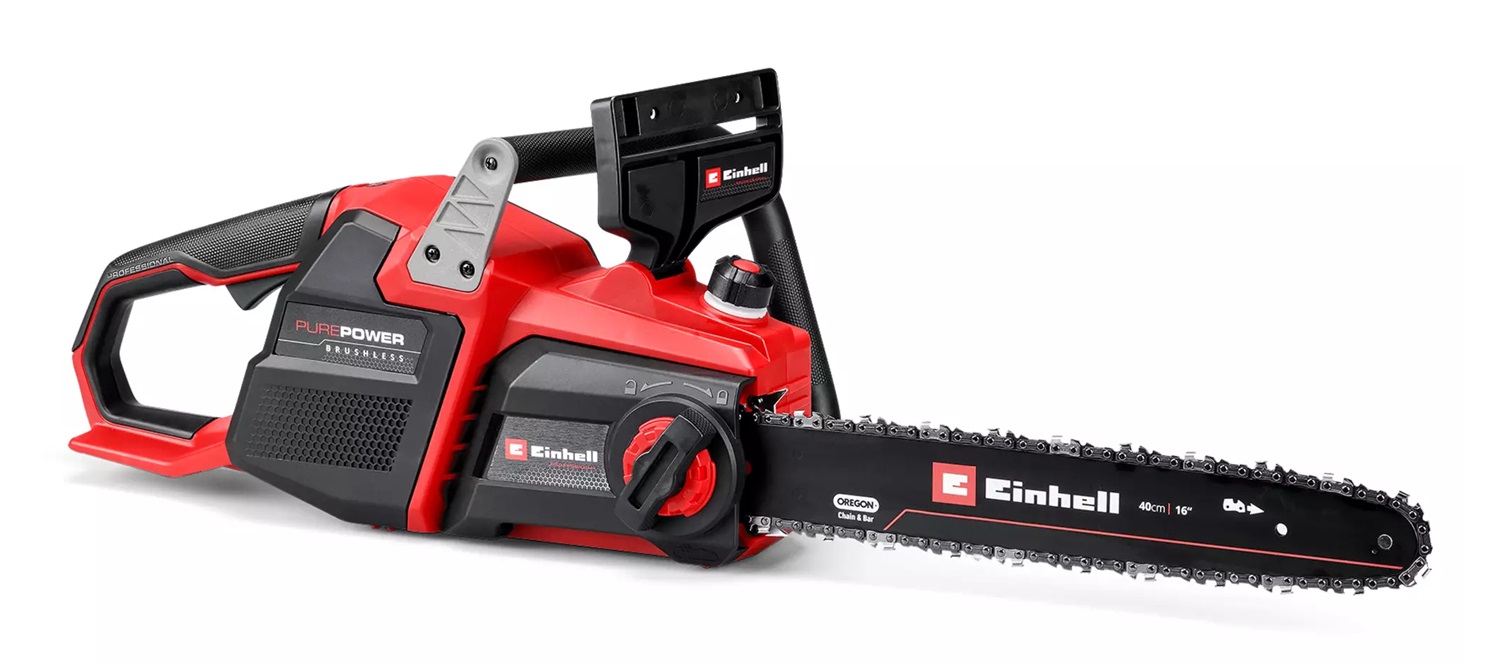 Einhell GP-LC 36/40 LI BL - Elettrosega a batteria 36V con lama da 40 cm e 10500 giri/min - Senza batteria e caricabatterie