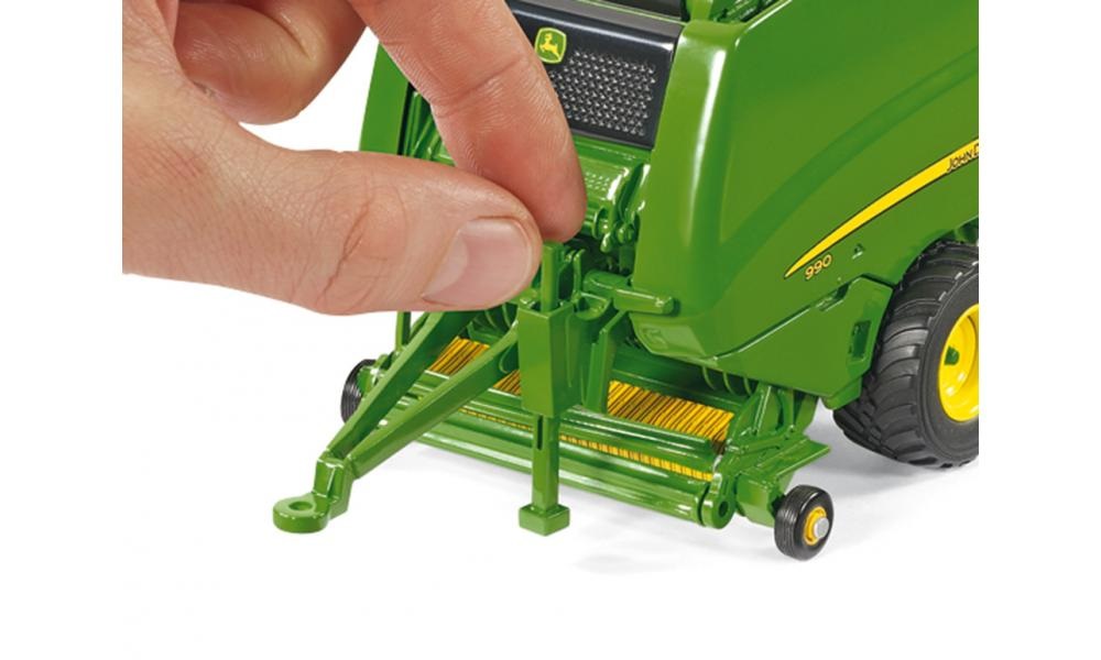 Siku 2465 John Deere 990 Round Baler - Modellino in scala 1/32 per pista auto giocattolo