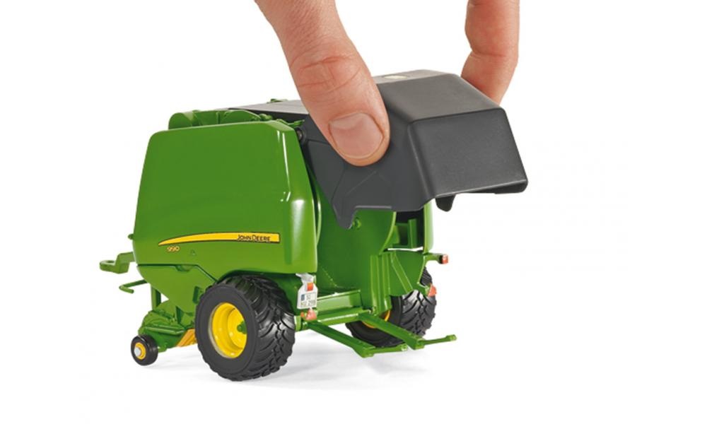 Siku 2465 John Deere 990 Round Baler - Modellino in scala 1/32 per pista auto giocattolo