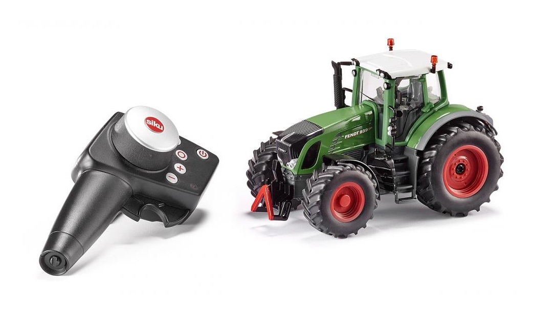 Siku 6880 Trattore Fendt 939 Telecomandato 1:32 - Metallo e Plastica Verde, Funzionamento a Batteria, Telecomando Incluso, Compatibile con Accessori