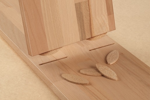 Wolfcraft Piastrine a Lamello N.20 in Legno di Faggio Compresso - 50 Pezzi, Larghezza 23 mm per Tavole da 16 mm
