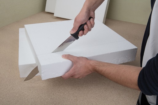 wolfcraft 4097000 Cutter Professionale per Materiali Isolanti con Lama in Acciaio Inox da 305 mm e Impugnatura Ergonomica