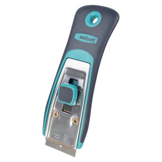 wolfcraft Raschietto in Metallo Professionale 4100000 - Pulizia Efficace di Superfici Lisce con Design Ergonomico