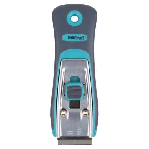 wolfcraft Raschietto in Metallo Professionale 4100000 - Pulizia Efficace di Superfici Lisce con Design Ergonomico