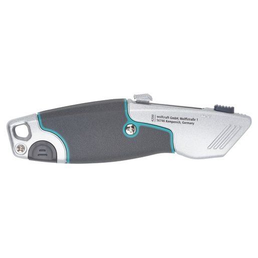 wolfcraft Cutter Professionale Doppia Lama I 4200000 - Taglio Preciso di Materiali Duri con Lame Trapezoidale e a Uncino