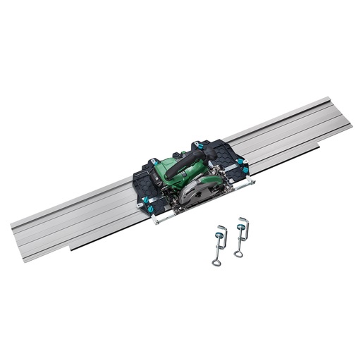 wolfcraft Guida FKS 145 - Sistema guida per seghe circolari manuali, compatibile con seghe elettriche e a batteria, lunghezza max 110 cm, tagli dritti e obliqui