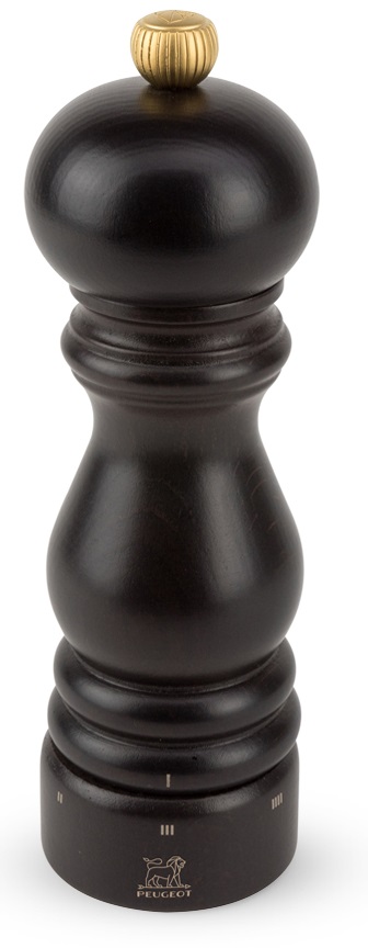 Peugeot Paris U'Select Macinapepe in Legno 18 cm con Meccanismo in Acciaio e Regolazione della Grana