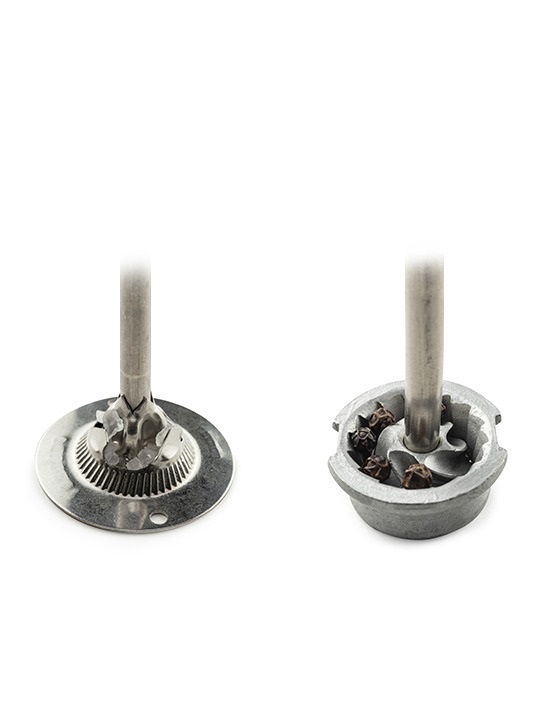 Peugeot Fidji Set macina sale e pepe Nero, Acciaio inox