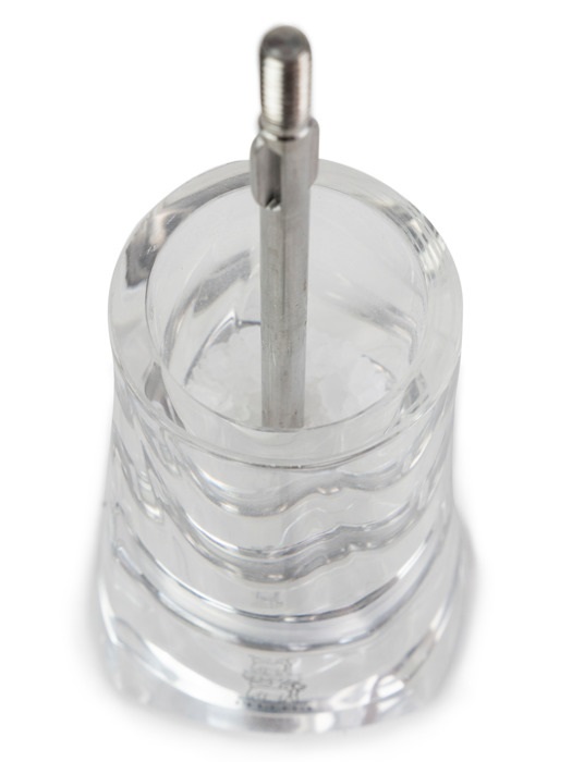 Peugeot Oleron Macina Sale in Acrilico, 14 cm, Colore Marrone con Pareti Trasparenti