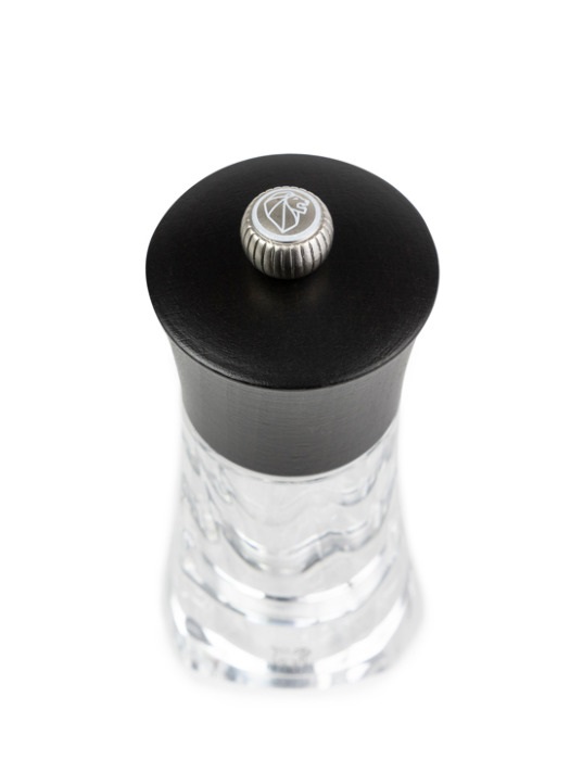 Peugeot Oleron Macina Sale in Acrilico, 14 cm, Colore Marrone con Pareti Trasparenti