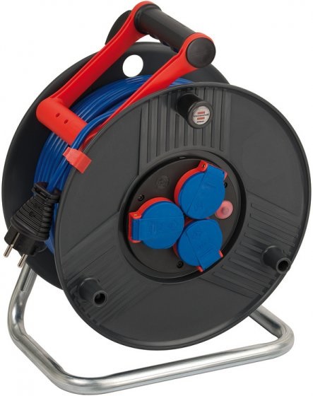 Brennenstuhl Prolunga Garant IP44 3 Prese 50m Avvolgicavo Multicolore