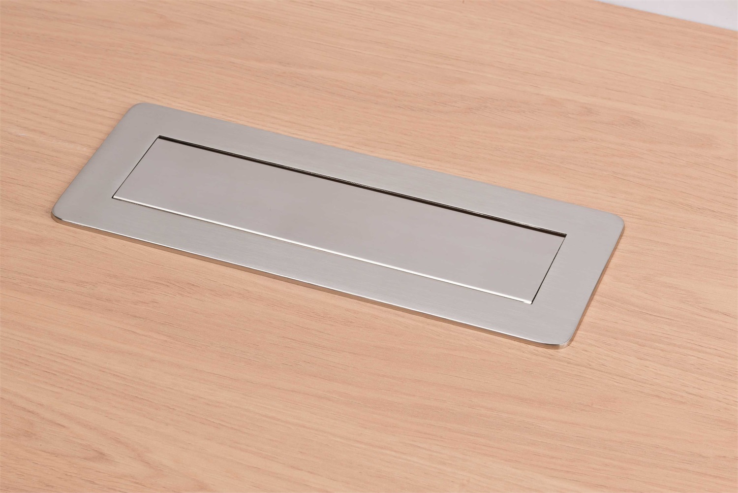 Brennenstuhl 1396200113 Ciabatta Elettrica da Tavolo a Scomparsa 2 m con 3 Prese AC e 2 USB, Interno, Nero, Acciaio Inox