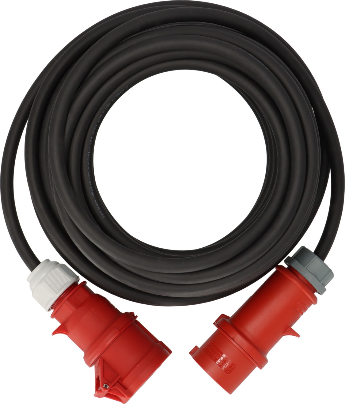 Brennenstuhl Cavo Prolunga 10 m con Invertitore di Fase IP44 per Uso Esterno, H07RN-F 5G4,0, 5 Poli