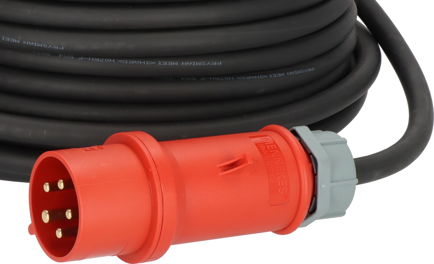 Brennenstuhl Cavo Prolunga 10 m con Invertitore di Fase IP44 per Uso Esterno, H07RN-F 5G4,0, 5 Poli