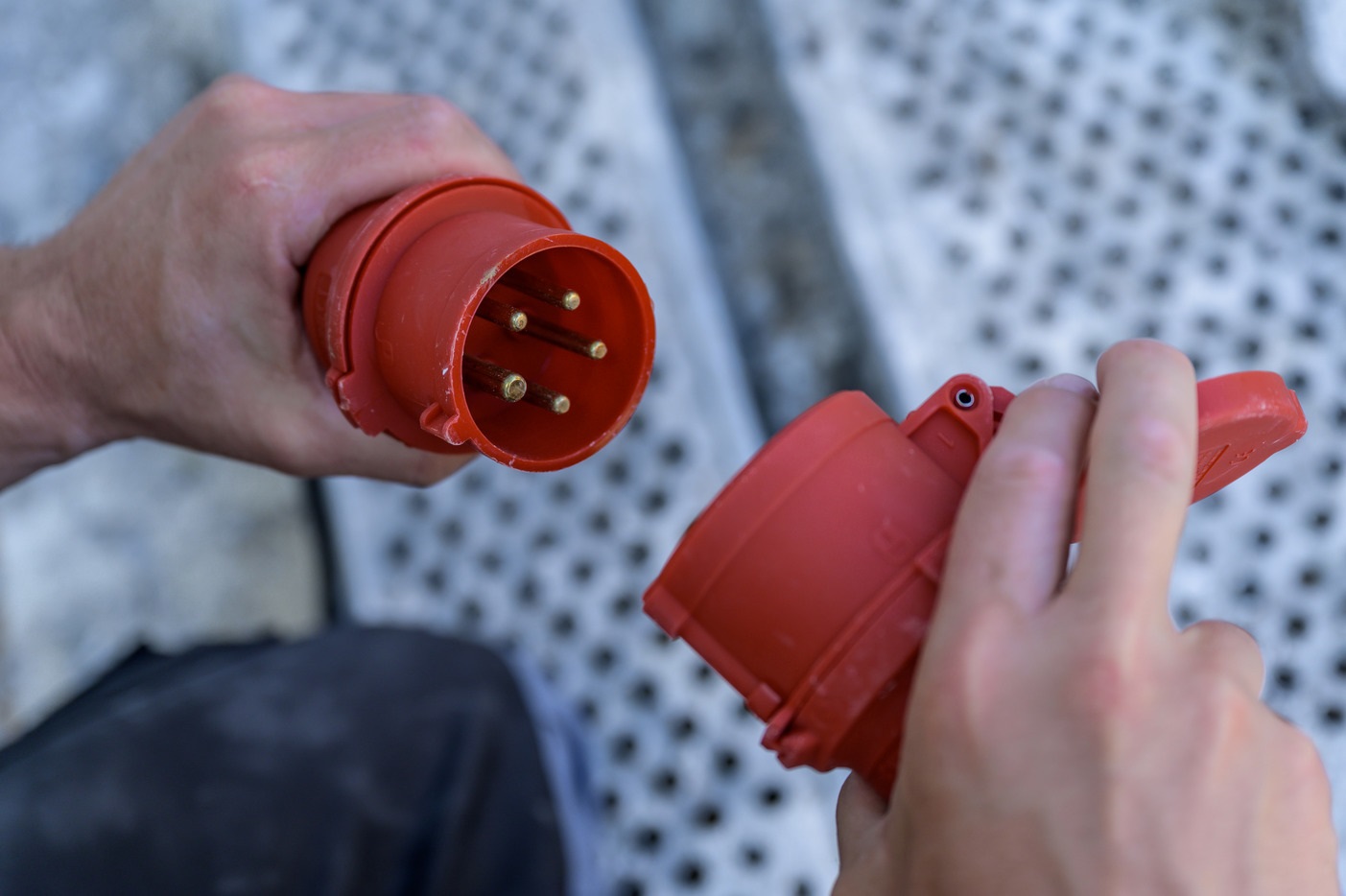 Brennenstuhl Prolunga Elettrica CEE 10 m IP44 5 Poli per Uso Esterno - Made in Germany