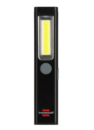 Brennenstuhl Lampada Portatile Ricaricabile a LED 200 Lumen con Modalità di Illuminazione e Clip