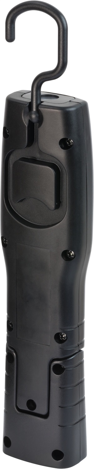Brennenstuhl Lampada da Lavoro a LED Ricaricabile HL 201 A - 250 Lumen, Base Articolata, Magnetica e Gancio Inclusi