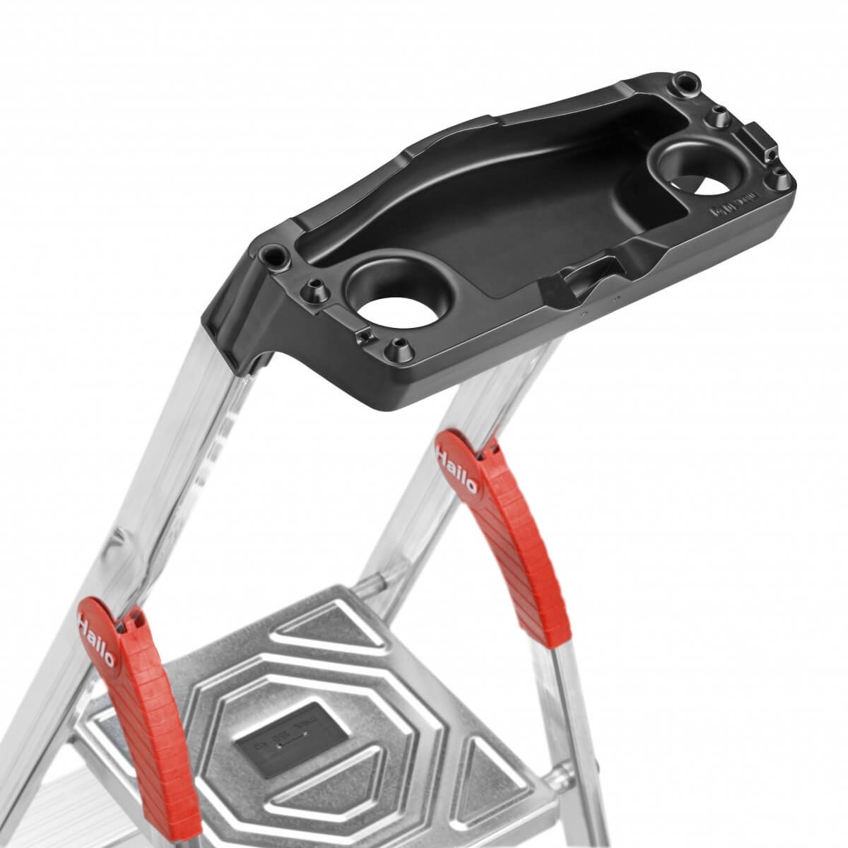 Hailo Scala a Libro in Alluminio StandardLine L60 - 7 Gradini, Portata 150 kg