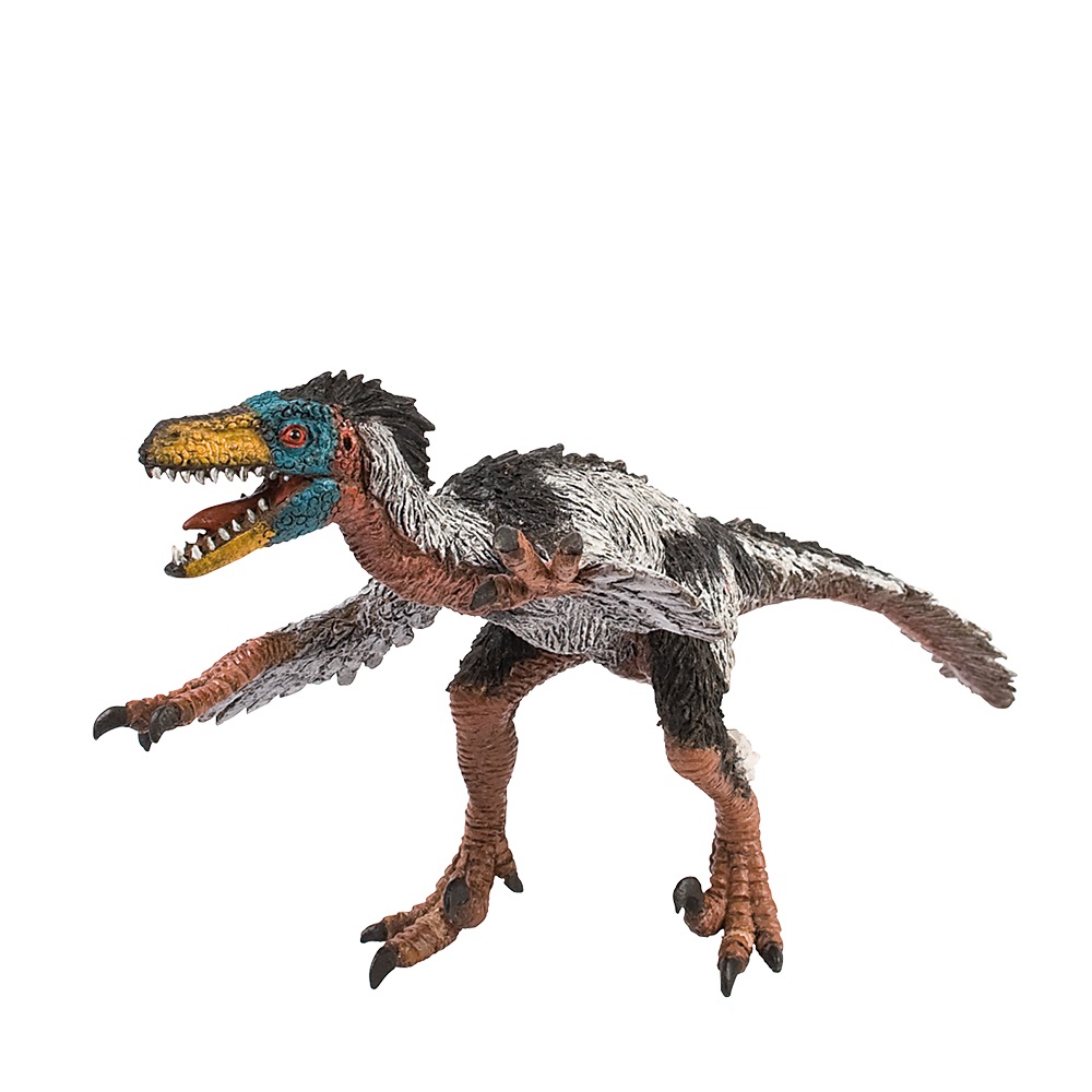 Bullyland 61466 Action Figure Dinosauro Velociraptor 24 cm - Linea Museo Naturale