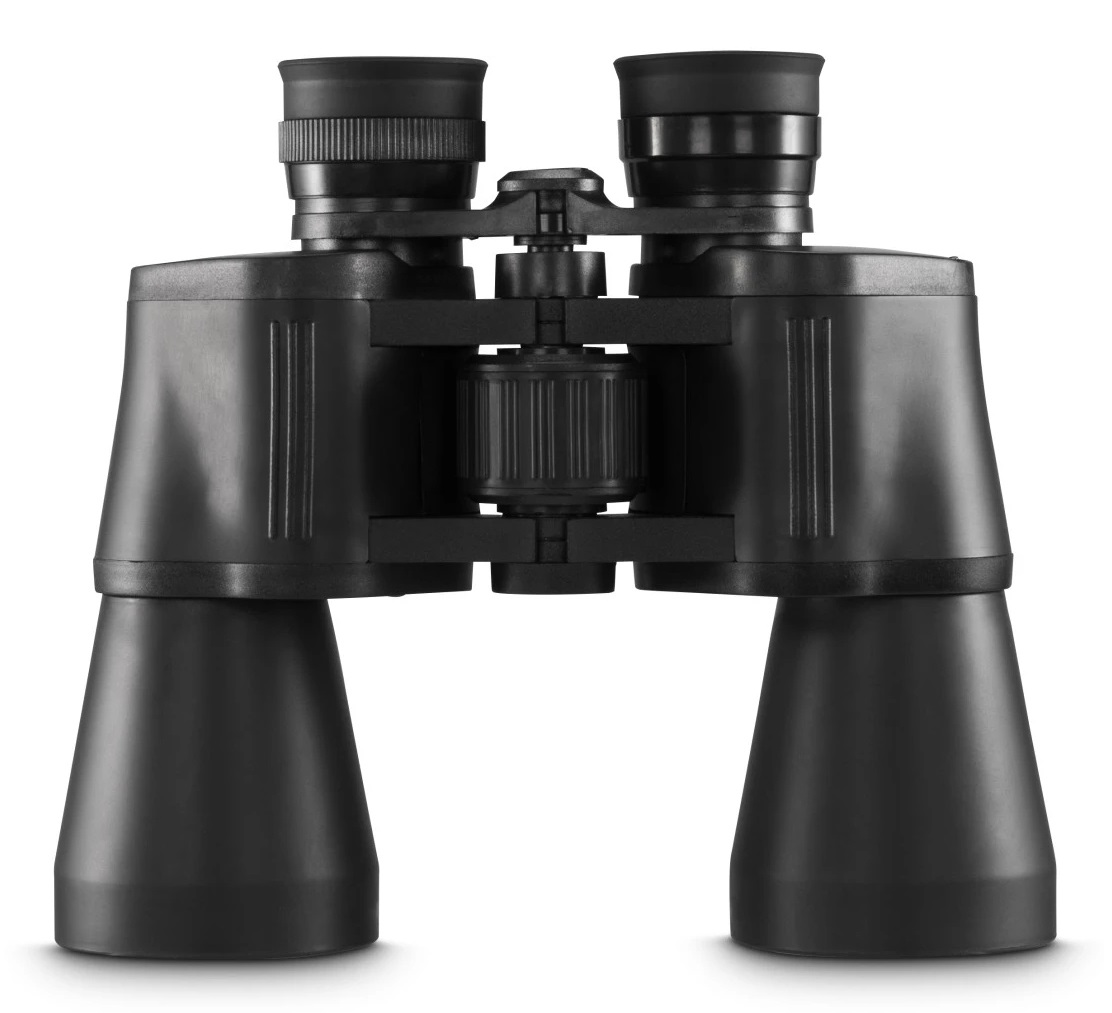 Hama 7002804 Optec Binocolo 10x50 Nero - Ottica di vetro di alta qualità con rivestimento antiriflesso