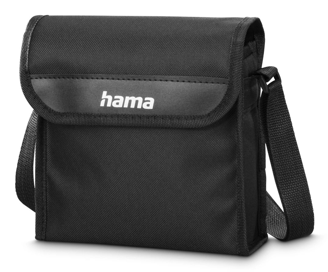 Hama 7002804 Optec Binocolo 10x50 Nero - Ottica di vetro di alta qualità con rivestimento antiriflesso