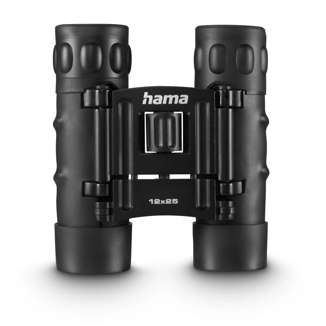Hama Binocolo Vision 12x25 - Prismi a Tetto BK7, Ottica in Vetro di Alta Qualità, Compatto con Rotella di Messa a Fuoco