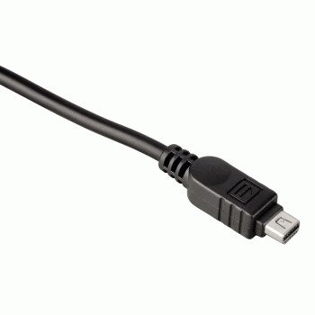 Hama 00005210 Cavo per Fotocamera 0,68 m Nero - Maschio/Maschio, Compatibile con Fotocamere Olympus