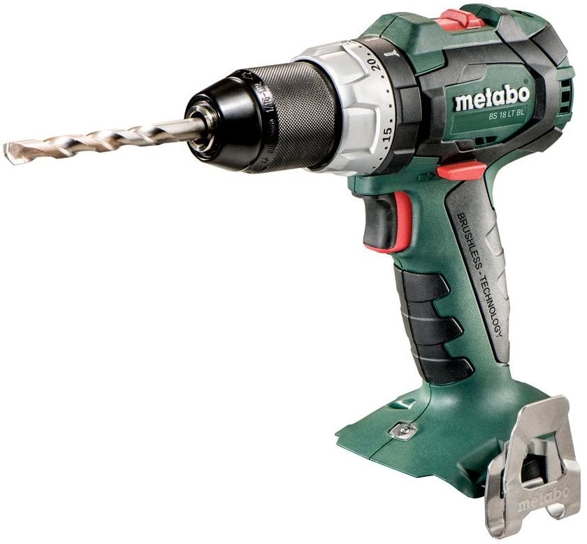 Metabo Avvitatore a Batteria 602325840 - Potente Motore Brushless, Lunga Autonomia e Luce di Lavoro Integrata