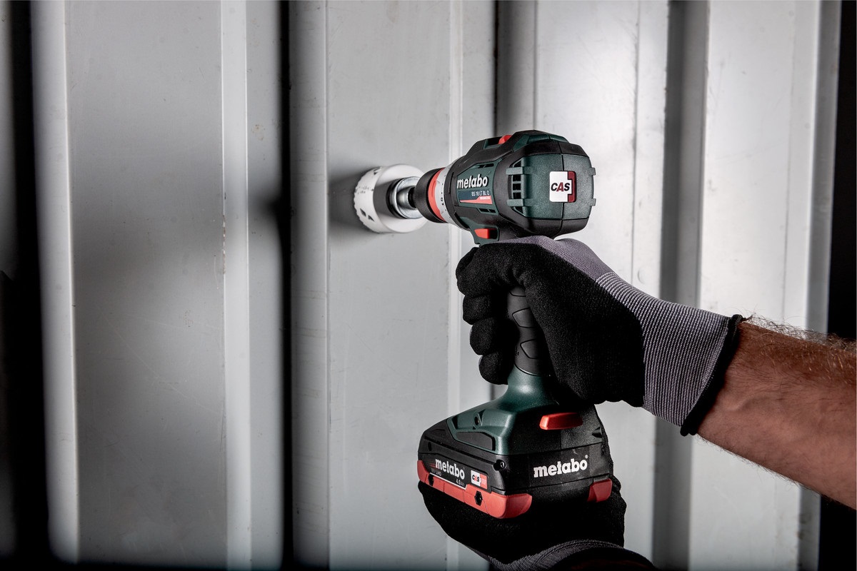 Metabo BS 18 LT BL Q Trapano Avvitatore a Batteria 18V Li-Ion con Sistema Quick e Funzione di Cambio Rapido