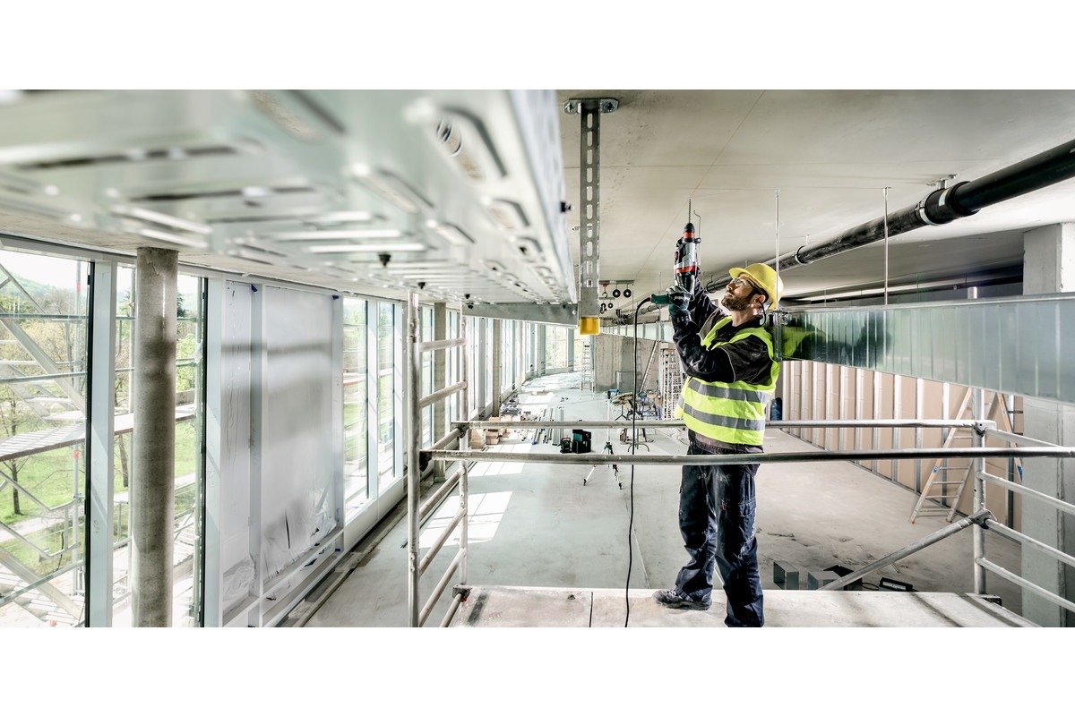 Metabo UHEV 2860-2 Quick Martello Combinato 1100 W SDS-plus - 2100 Giri/min, Foratura a Martello, Percussione e Scalpellatura