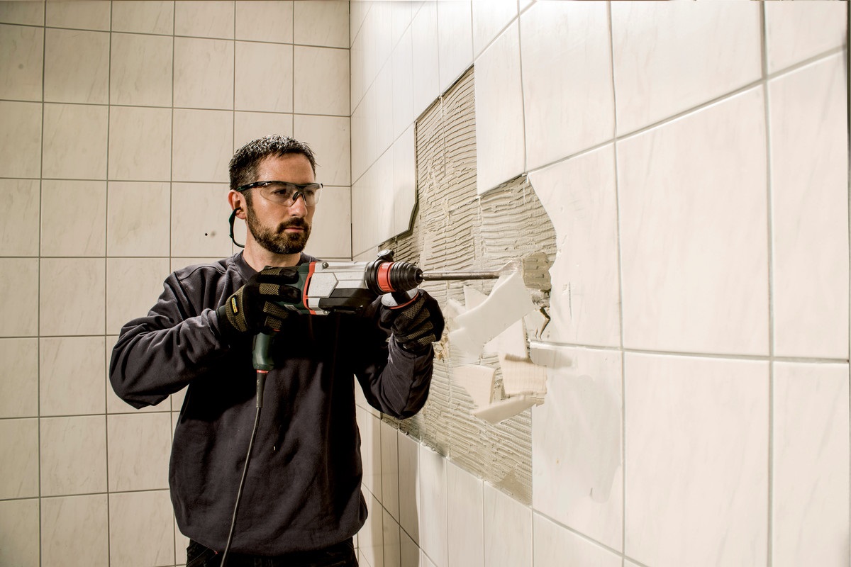 Metabo UHE 2660-2 Quick Trapano a Percussione 800 W con Set di Punte SDS-plus (10 Pezzi) e Valigetta