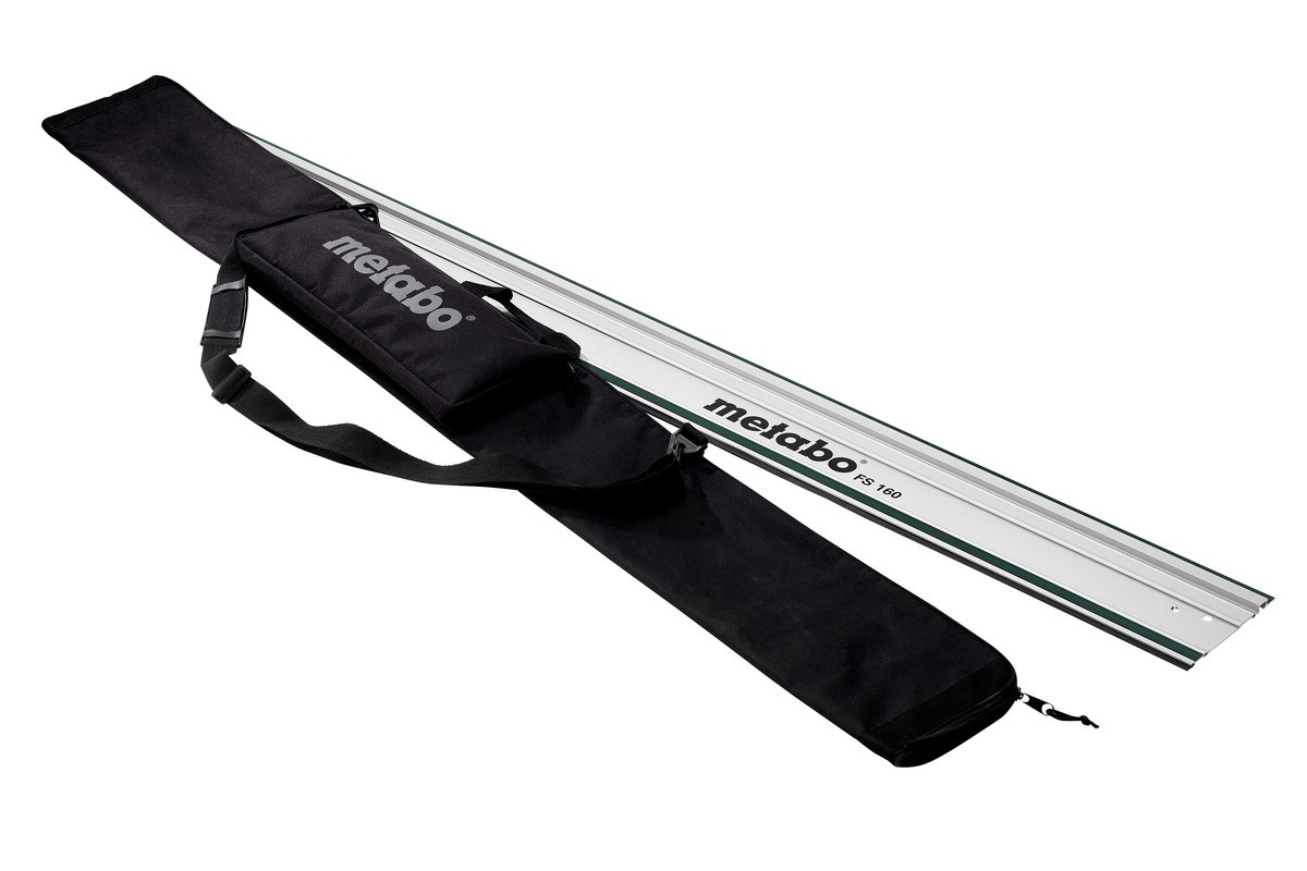 Metabo Guida FS 160 cm con borsa - Tagli precisi e protezione antischeggia