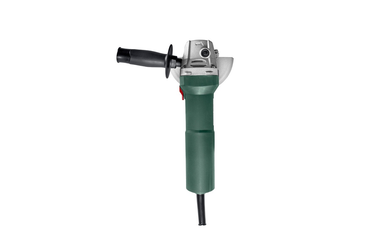 Metabo Smerigliatrice Angolare W 1100-125 - 125 mm, 1100 W, 12000 Giri/min, 2,1 kg, Cavo 2,5 m, Cuffia di Protezione