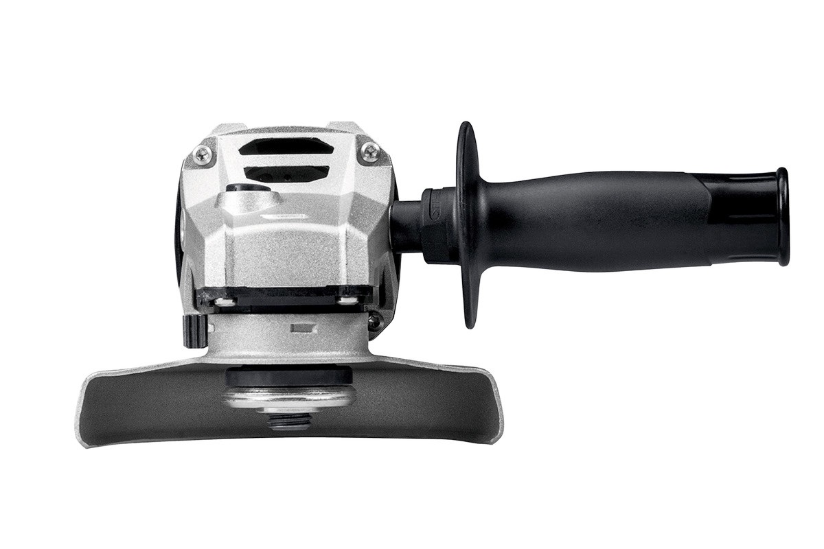 Metabo Smerigliatrice Angolare W 1100-125 - 125 mm, 1100 W, 12000 Giri/min, 2,1 kg, Cavo 2,5 m, Cuffia di Protezione
