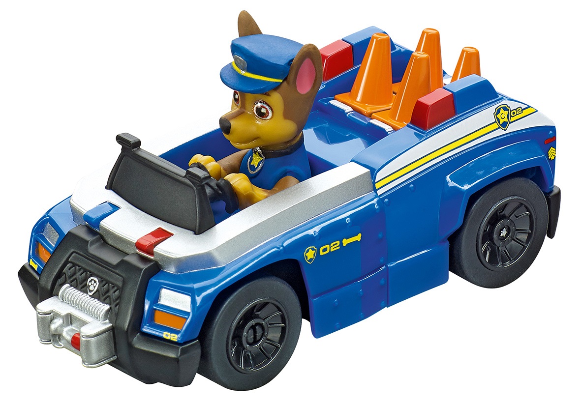 Carrera Paw Patrol On the Track - Pista Radiocomandata 1:50 con Chase e Marshall, 2,4 m, Età 3